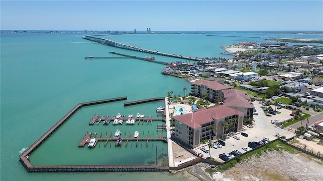 310 E Houston St Unit 1403, Port Isabel, TX 78578 - aerial view of a nearby body of water