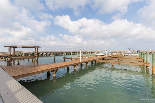 310 E Houston St Unit 1403, Port Isabel, TX 78578 - dock area with a water view