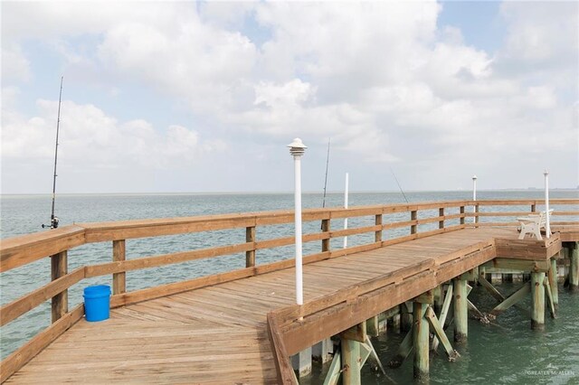 310 E Houston St Unit 1403, Port Isabel, TX 78578 - dock featuring a water view