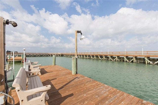 310 E Houston St Unit 1403, Port Isabel, TX 78578 - dock area featuring a water view
