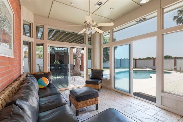 3305 W San Luis Cir, Mission, TX 78573 - view of sunroom / solarium