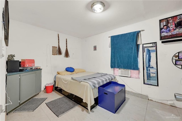 524 E Fannin Ave, Alamo, TX 78516 - bedroom with tile patterned flooring