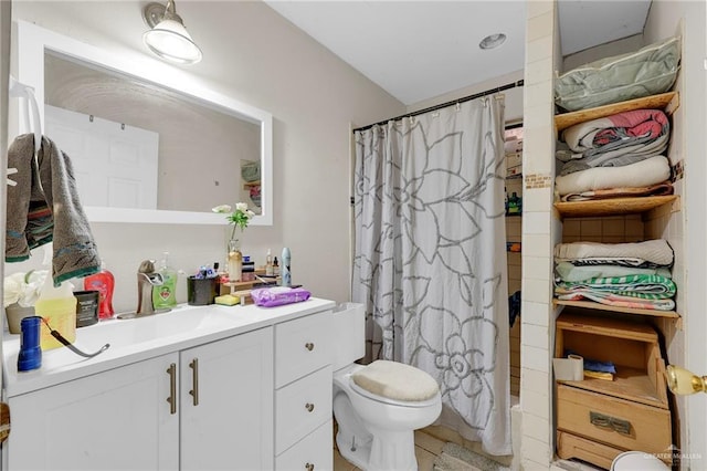 524 E Fannin Ave, Alamo, TX 78516 - full bathroom with vanity and tile patterned flooring