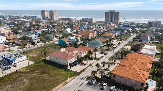 102 E Gardenia St, South Padre Island, TX 78597 - aerial view with a water view