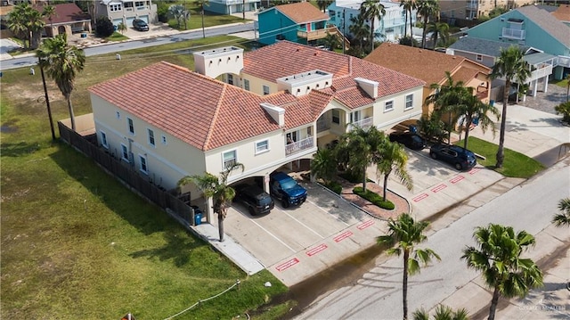 102 E Gardenia St, South Padre Island, TX 78597 - drone / aerial view featuring a residential view