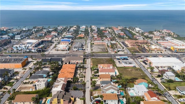 102 E Gardenia St, South Padre Island, TX 78597 - aerial view featuring a water view