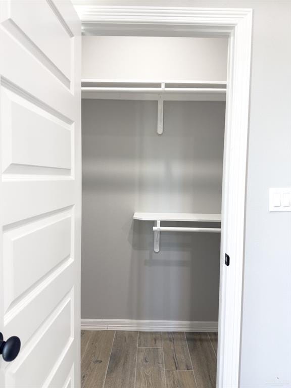 view of closet