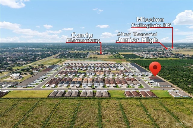909 N Maryland St, Alton, TX 78573 - drone / aerial view