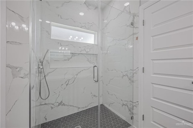8043 N 50th St, Mcallen, TX 78504 - bathroom with a marble finish shower
