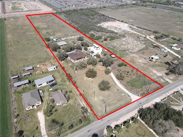 811 S Glasscock Blvd, Alton, TX 78573 - aerial view featuring a rural view