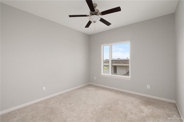 6300 Cascada Bend Rd, Mcallen, TX 78504 - empty room featuring carpet and a ceiling fan
