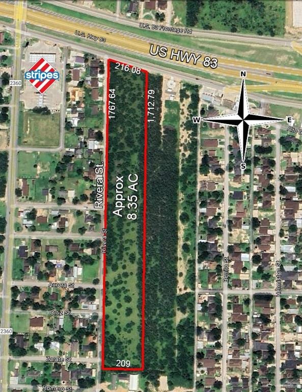 00 E US Highway 83, La Grulla TX, 78582 land for sale