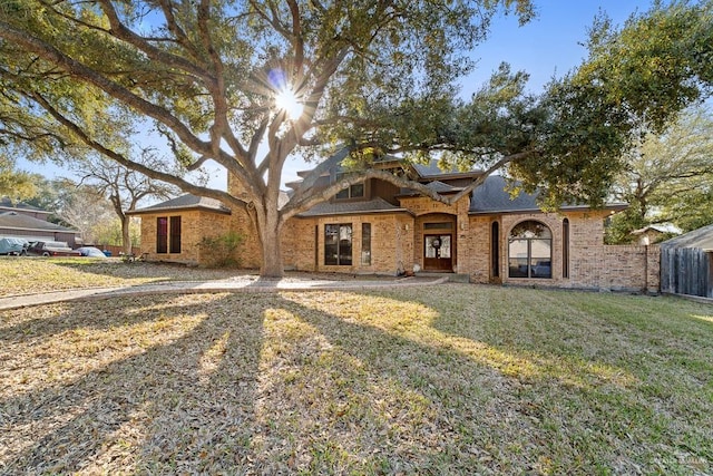 4301 Spring Creek Dr, Corpus Christi, TX 78410 - view of front of property with brick siding