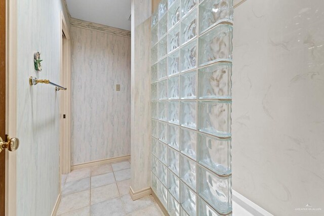 4301 Spring Creek Dr, Corpus Christi, TX 78410 - bathroom featuring tile patterned flooring and baseboards