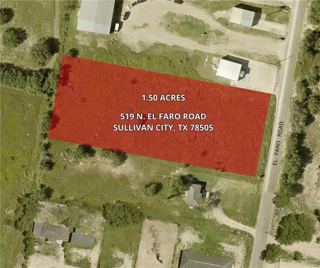 519 N El Faro Rd, Sullivan City TX, 78595 land for sale