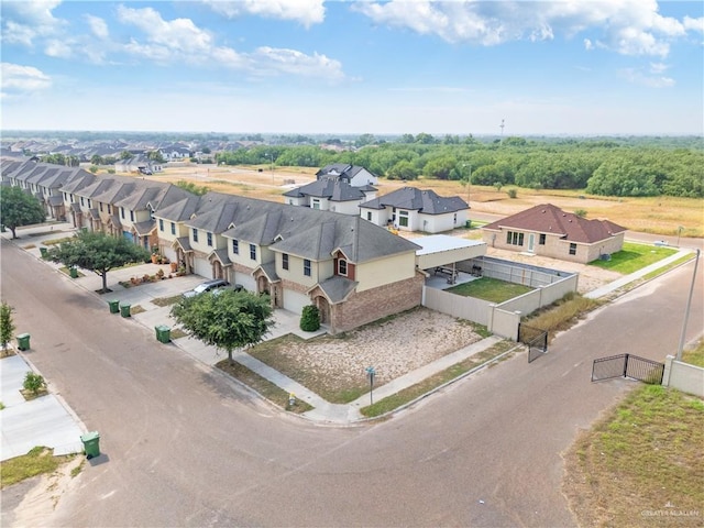 1041 Yellow Hammer St, Rio Grande City, TX 78582 - aerial perspective of suburban area