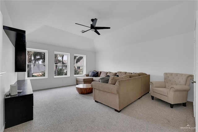 2800 Santa Lydia St, Mission, TX 78572 - carpeted living room with ceiling fan