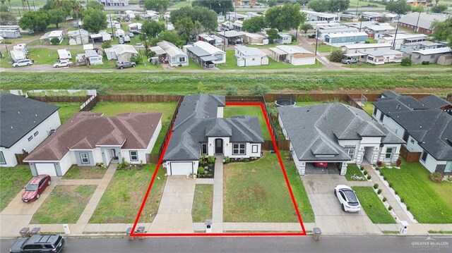 713 Santa Cecilia St, Donna, TX 78537 - birds eye view of property featuring a residential view