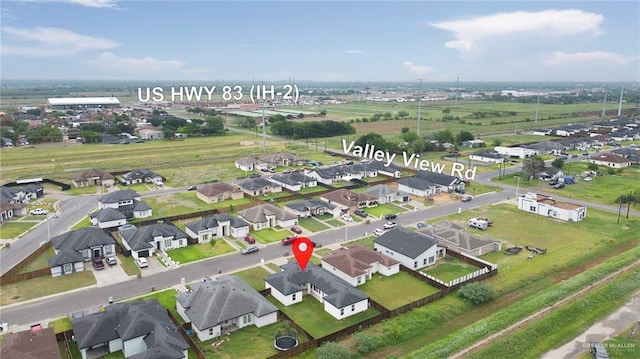 713 Santa Cecilia St, Donna, TX 78537 - aerial view featuring a residential view