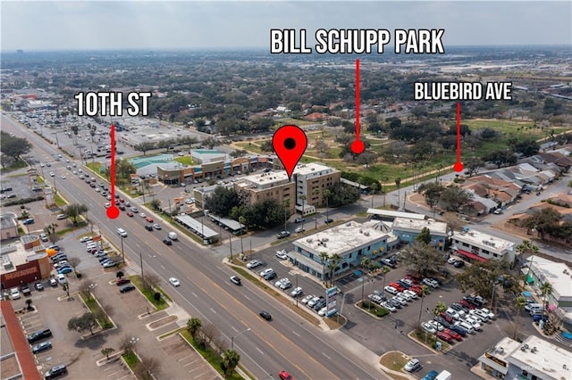 5321 N 10th St Unit 201, Mcallen, TX 78504 - aerial overview of property's location