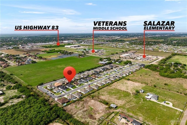 drone / aerial view