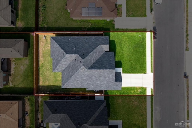 drone / aerial view