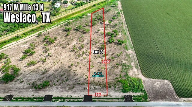 917 W Mile 13 N, Weslaco TX, 78599 land for sale