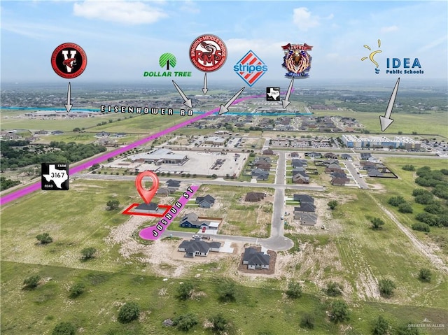 drone / aerial view