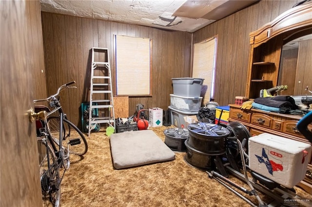 2401 E Austin Ave, Harlingen, TX 78550 - office area with wooden walls
