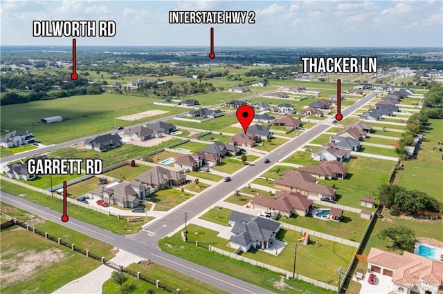 2014 Thacker Ln, Harlingen, TX 78552 - aerial view