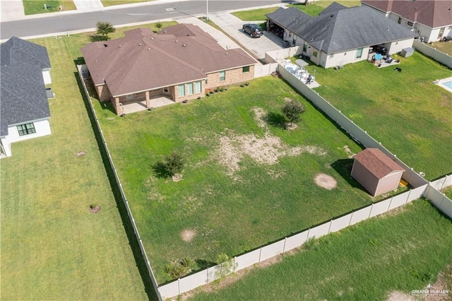 2014 Thacker Ln, Harlingen, TX 78552 - aerial perspective of suburban area