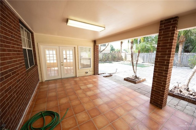 view of patio / terrace with french doors