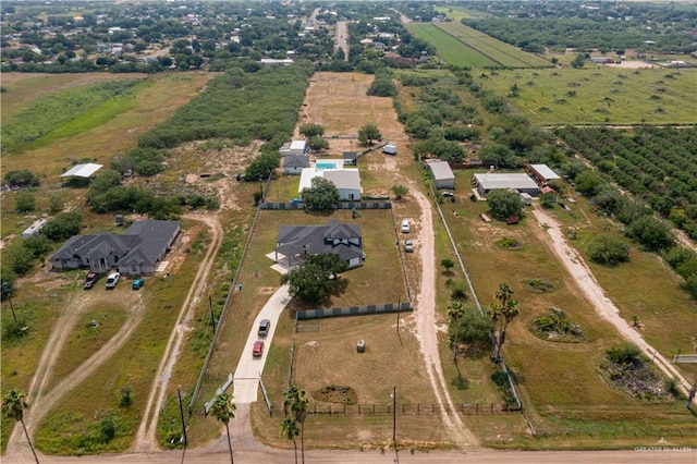 10766 N Minnesota Rd, Mission, TX 78574 - aerial view of property's location with rural landscape