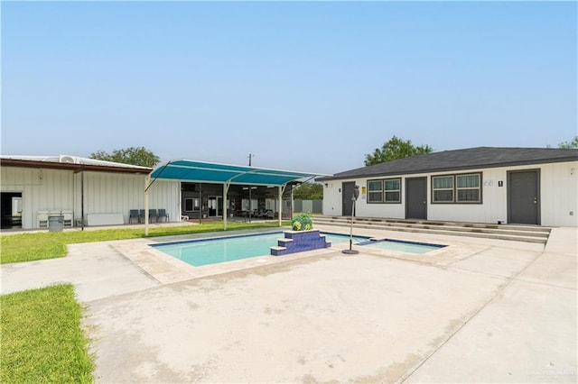 10766 N Minnesota Rd, Mission, TX 78574 - swimming pool with a patio