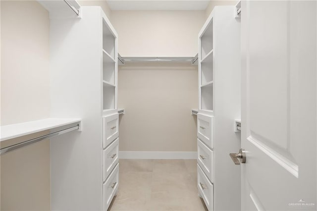 view of spacious closet