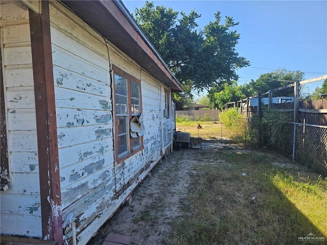 view of side of home