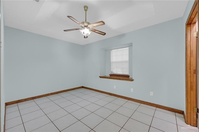4113 Sonora Ave, Mcallen, TX 78503 - empty room featuring baseboards and a ceiling fan