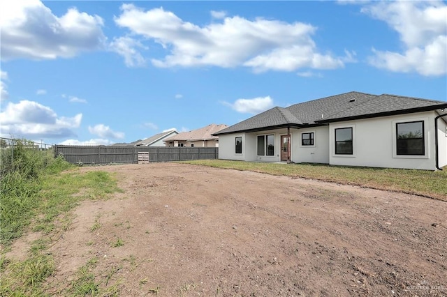 view of rear view of house