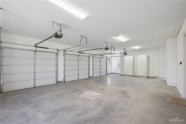 3910 La Hacienda St, Weslaco, TX 78596 - garage featuring a garage door opener