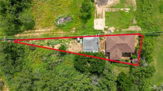 31375 N US Highway 281, Edinburg, TX 78542 - view from above of property with property boundaries highlighted