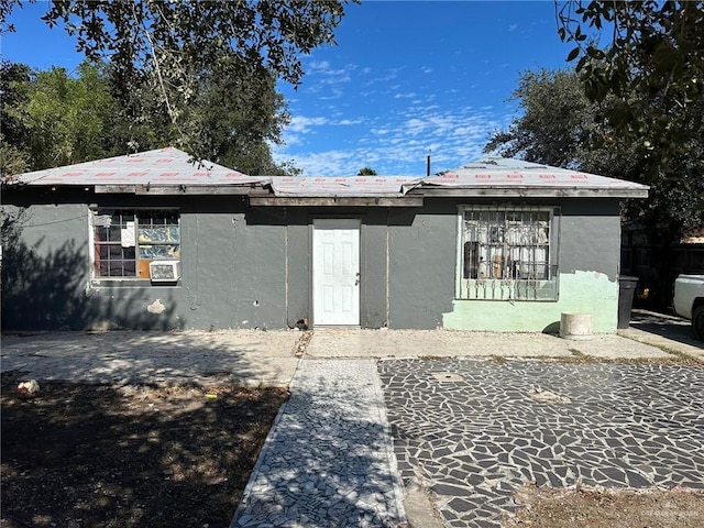 view of back of property