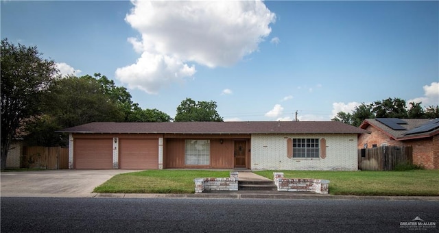 300 W Westway Ave, Mcallen, TX 78501 - ranch-style house with a garage, driveway, and brick siding