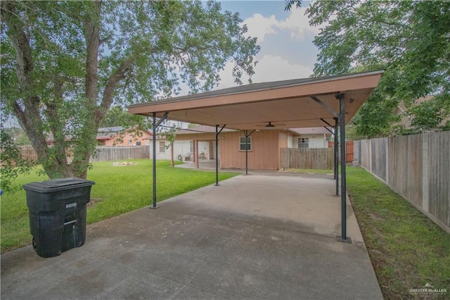 300 W Westway Ave, Mcallen, TX 78501 - view of car parking featuring a detached carport and driveway
