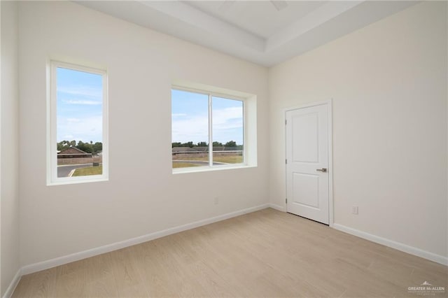 1204 N Lincoln Ave, San Juan, TX 78589 - unfurnished room with light wood-style floors and baseboards