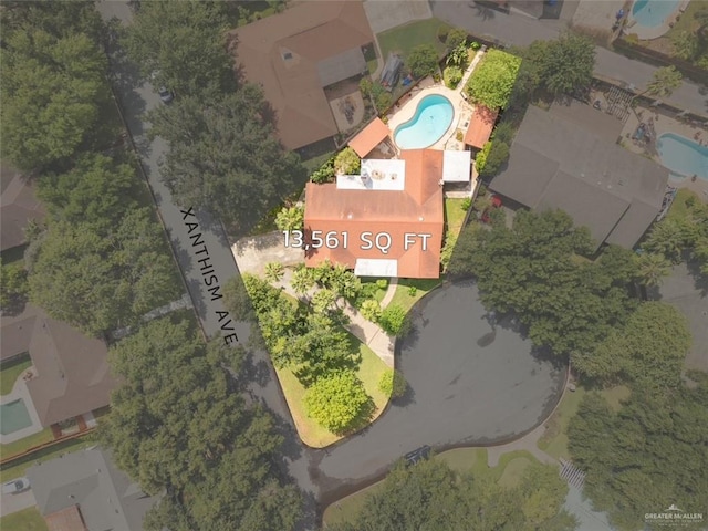bird's eye view
