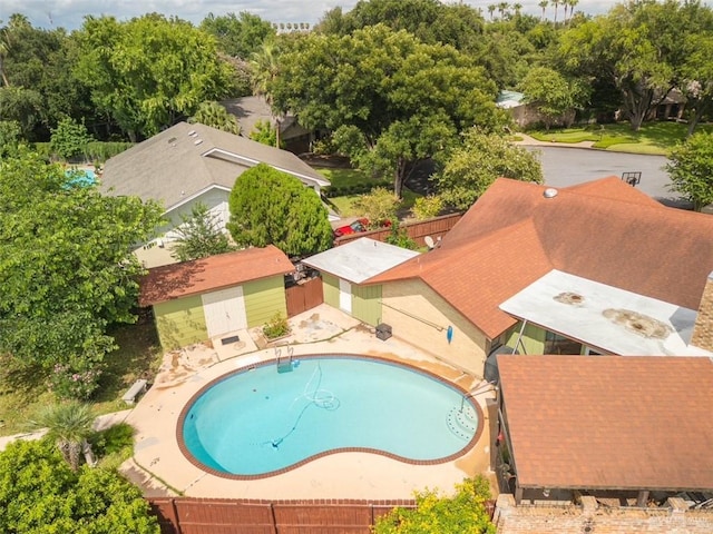 aerial view