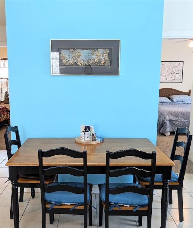109 E Retama St Unit 2, South Padre Island, TX 78597 - dining room with light tile patterned floors