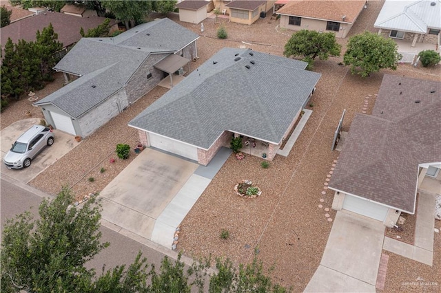512 Mercury St, Mission, TX 78572 - aerial perspective of suburban area