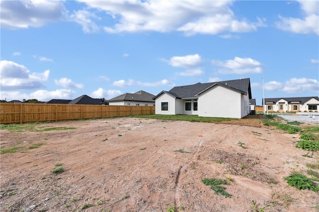 view of rear view of property