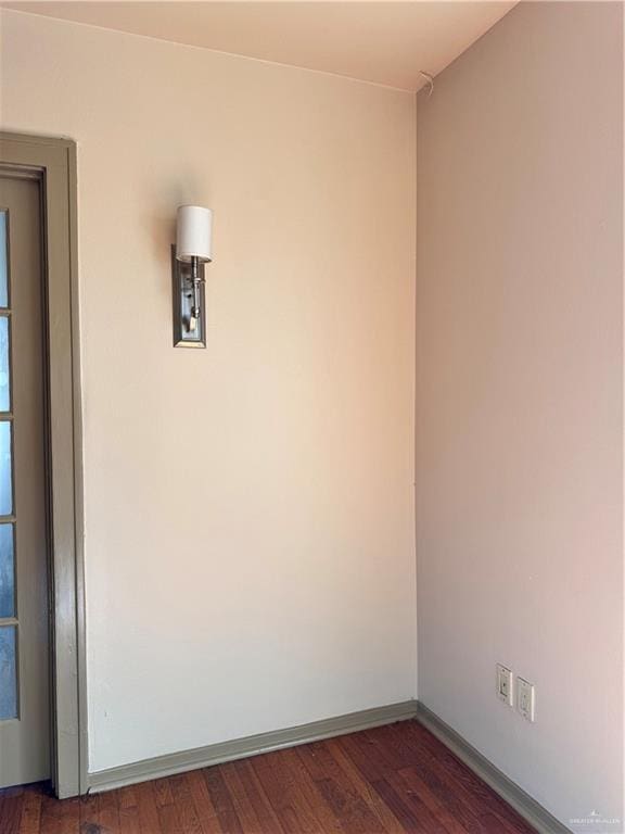 1316 W Maple Ave, Mcallen, TX 78501 - empty room featuring dark wood finished floors